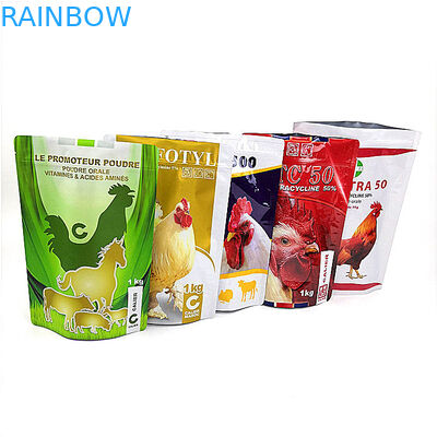 Moisture Proof Plastic Pouches Packaging Food Plastic Bag Zipper Top Customized Color