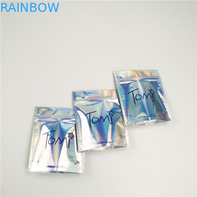 Gravure Printing Foil Pouch Packaging Holographic Laser Bag Biodegradable For Shopping