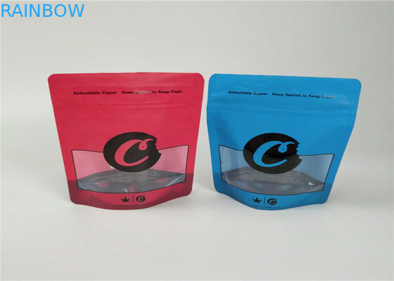 Aluminum Foil Bags Plastic Pouches Packaging 1LB Cookies CBD Packaging Durable