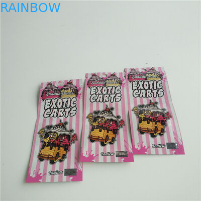 CBD Vape Cartridges Resealable Stand Up Pouches Zipper Mylar Bag For Vape Tank