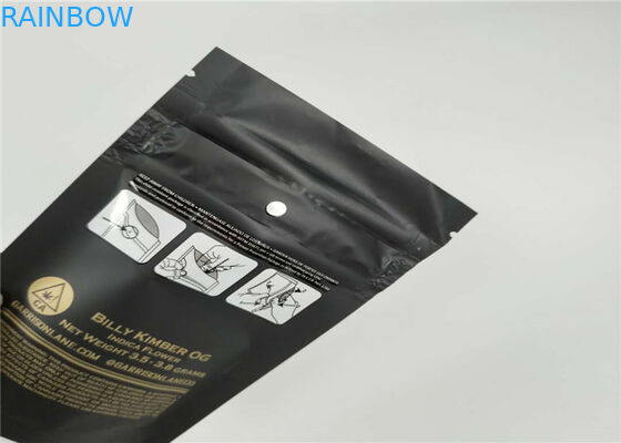Printing k Stand Up Pouches Laminate Material 3.5g 5g 10g Hologram Bag For Candy