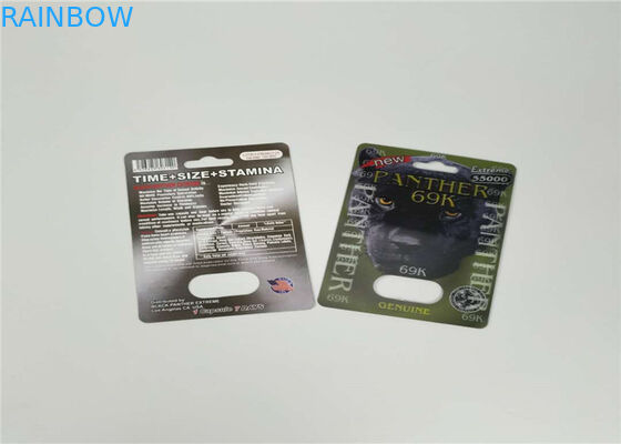 High Strength 3D Cards Blister Pack Packaging Lash Waterproof Acrylic Display Box