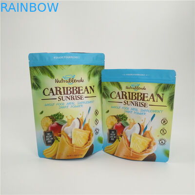 Dried Fruit Snack Bag Packaging Zipper Custom Printed Aluminum Foil Waterproof