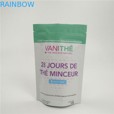 Custom Printed Snack Food Packaging Bags Aluminum Foil Milk Powder Pack With Zipper