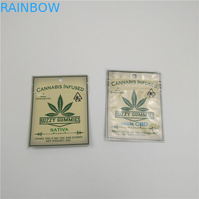 Smell Proof Herbal Incense Packaging Bag k Mylar 120-180 Mic Thickness