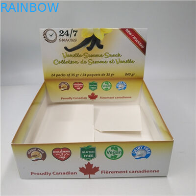 Small Empty Cosmetic Paper Herbal Incense Packaging With PET Window Hologram Box
