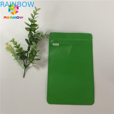 Stand Up Foil Pouch Packaging Custom Aluminum Foil Flat Bags With Reusable k