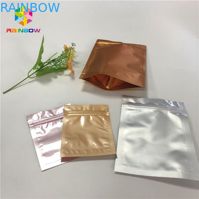 Heat Seal Stand Up Pouch Packaging Custom Printed Aluminum Foil Vacuum Packing Bags