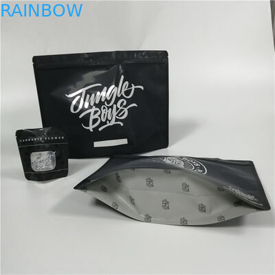 Clear Window Plastic Zipper Bags Standup Pouch Foil Laminated Digital Printing