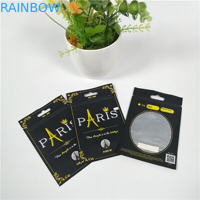 CYMK Color Herbal Incense Packaging Aluminum Foil Stand Up Plastic Mylar Zipper Bag