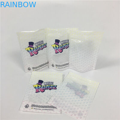 Child Resistant Packaging Smell Proof Zipper Runtz 3.5g Mylar Weed packaging Bags