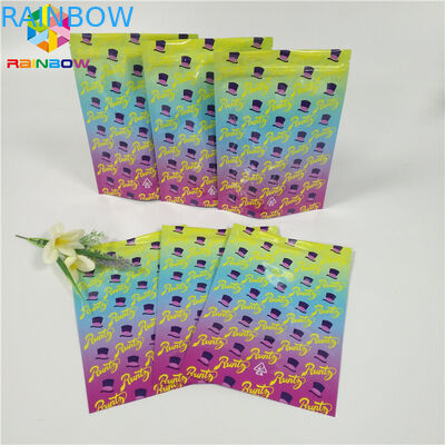 Zipper Foil Packaging Bags Runtz Weed Cookies Runtz Jungle Boys Plastic Mateial