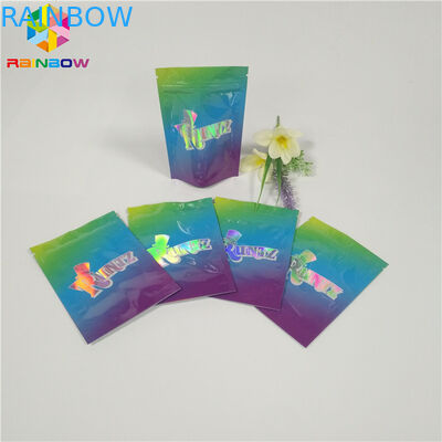 Cookie Foil Pouch Packaging Custom Printed Plastic Zip Lock Bags Child Proof