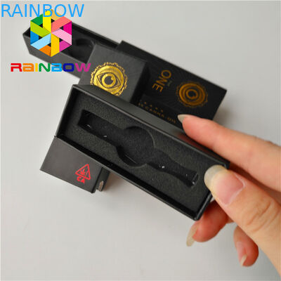 Custom Size Vape Cartridge Packaging Boxes Cbd Atomizer Kit Matte Surface Finish