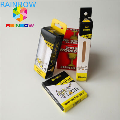 CBD Essential Oil Bottle Packaging Box Low Moq Custom Printing 1oz 2 Oz Recycled Card Paper