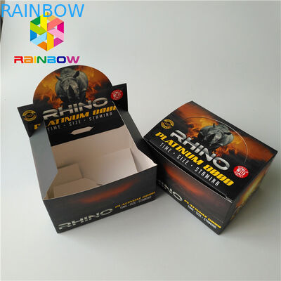 Matte Surface Finish Herbal Incense Packaging Boxes Cigar Tobacco Coated Paper Box