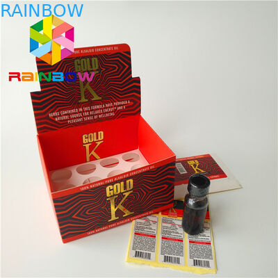 Matte Surface Finish Herbal Incense Packaging Boxes Cigar Tobacco Coated Paper Box