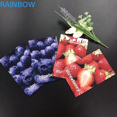 Biodegradable Three Side Seal Pouch Herbal Incense Small Sachet k Plastic Runtz Weed Seed Bag