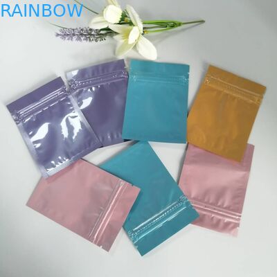 Plastic Small Sachet Custom k Bags Aluminum Foil Inside Moisture Proof
