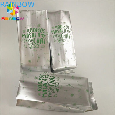 Waterproof Foil Pouch Packaging Stand Up Coffee Bag Gravnre Printing With Vent