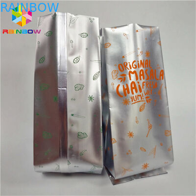 Waterproof Foil Pouch Packaging Stand Up Coffee Bag Gravnre Printing With Vent