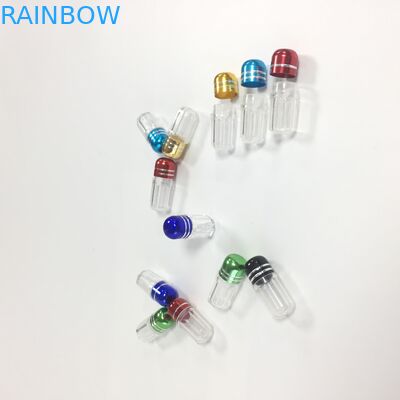 Supplement Capsule Plastic Pill Bottles Container PP Material With Metal Cap