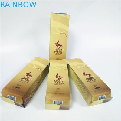 Custom Printed Stand Up Zipper Pouch Bags Moisture Barrier Side Gusset Flat Bottom