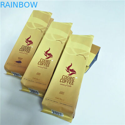 Custom Printed Stand Up Zipper Pouch Bags Moisture Barrier Side Gusset Flat Bottom