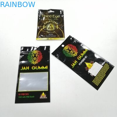 Glossy Surface Printed k Bags Aluminum Foil Laminated Candy Gummy Packaging