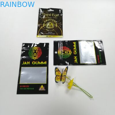 Glossy Surface Printed k Bags Aluminum Foil Laminated Candy Gummy Packaging