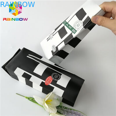 Resealable Aluminum Foil Stand Up Pouch 12oz 16oz Side Gusset Roast Coffee Tea Bag