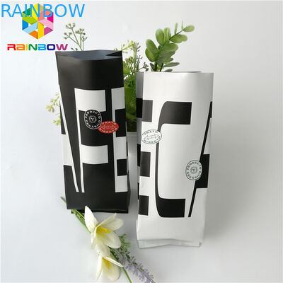 Resealable Aluminum Foil Stand Up Pouch 12oz 16oz Side Gusset Roast Coffee Tea Bag