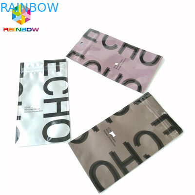 Aluminium Foil k Packing Bags Three Sided Sealed Plastic Empty Tea Pouch