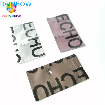 Aluminium Foil k Packing Bags Three Sided Sealed Plastic Empty Tea Pouch