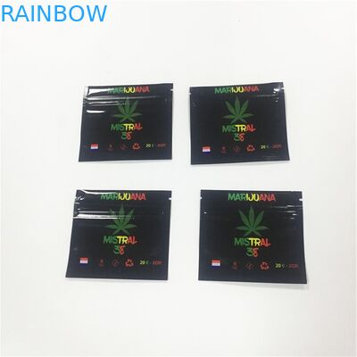 Laminated Material Plastic Pouches Packaging CBD Gummy Candy Bag Custom Printed