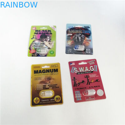 Premizen Cards 3D Cards Capsule Blister Packaging For Male Enhancement Pills