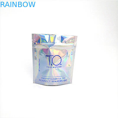Laminated Foil Cosmetic Cosmetic Packaging Bag Heat Seal Hologram Custom Printing