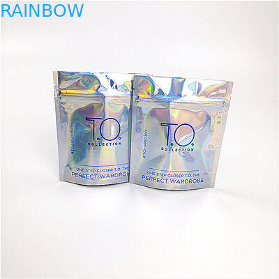 Laminated Foil Cosmetic Cosmetic Packaging Bag Heat Seal Hologram Custom Printing