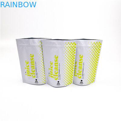 Moisture Proof Stand Up Pouch Packaging Foil Bags Recyclable For Fruit Juice Sachets
