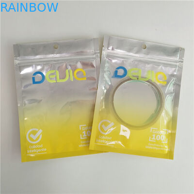 Mobile Phone Accessories Plastic Pouches Packaging Biodegradable Plastic Zip Cell Phone Bag