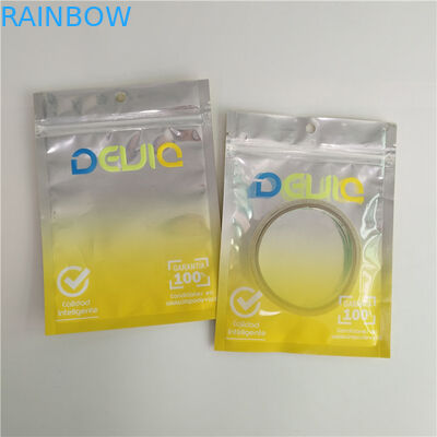 Mobile Phone Accessories Plastic Pouches Packaging Biodegradable Plastic Zip Cell Phone Bag