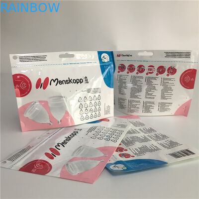 Microwave Steam Bottom Gusset Bags Glossy Stand Up Plastic Sterilizer Retort Pouch