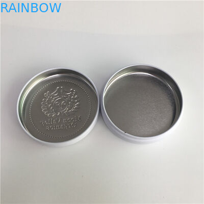 Food Grade Smooth Edge Round Tin Can Aluminum Jar 5ml-200ml Customized Logo