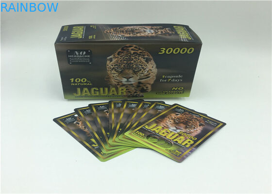 Black Blister Card Packaging FX 35000 Series Display Paper Box For Male Enhancement Pills