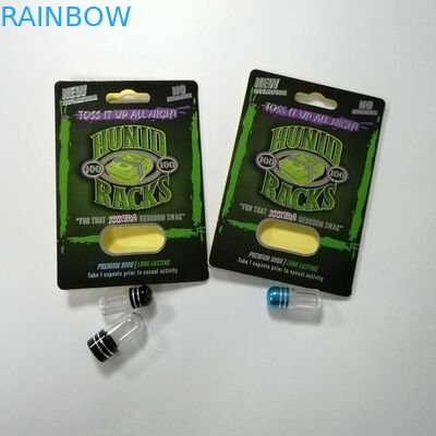 Powful Men Sex Power Medicine Blister Card Packaging Sexual Enhancement Rhino 69 Pills Pack