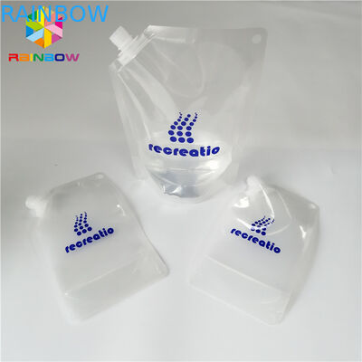 Reusable Liquid Stand Up Spout Pouch Packaging Baby Food Packing Squeeze Bag