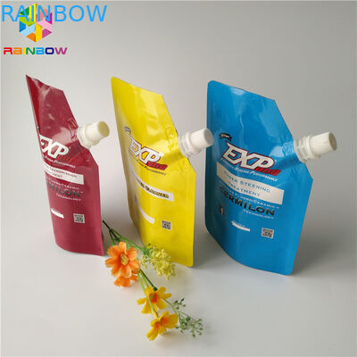 Reusable Liquid Stand Up Spout Pouch Packaging Baby Food Packing Squeeze Bag