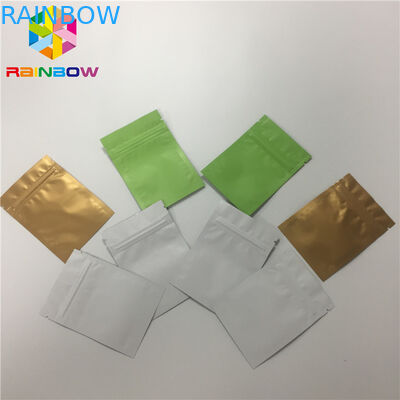 Customize Print Foil Pouch Packaging Heat Seal Mask Pouch With Bottom Filling