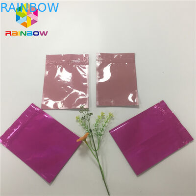 Customize Print Foil Pouch Packaging Heat Seal Mask Pouch With Bottom Filling
