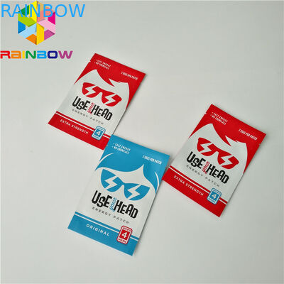 4x6 Inch Aluminum Foil Pouch Packaging Smell Proof Laminated Mylar Plastic Custom Logo